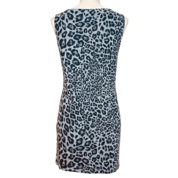 WHITE HOUSE BLACK MARKET Animal Cozy Knit Tunic Tank Top - Size Medium - Picture 5 of 8